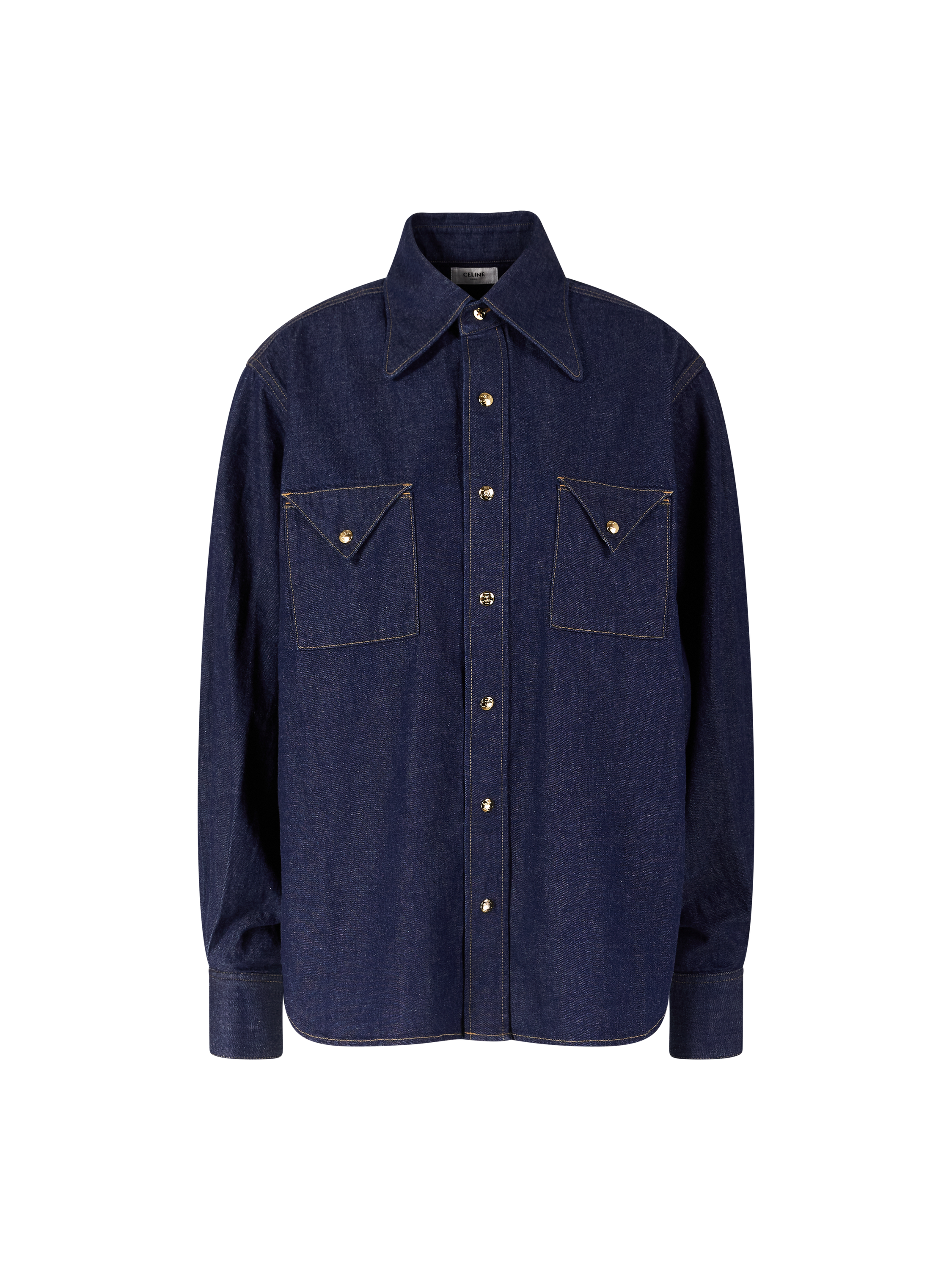 Denimhemd Marineblau 