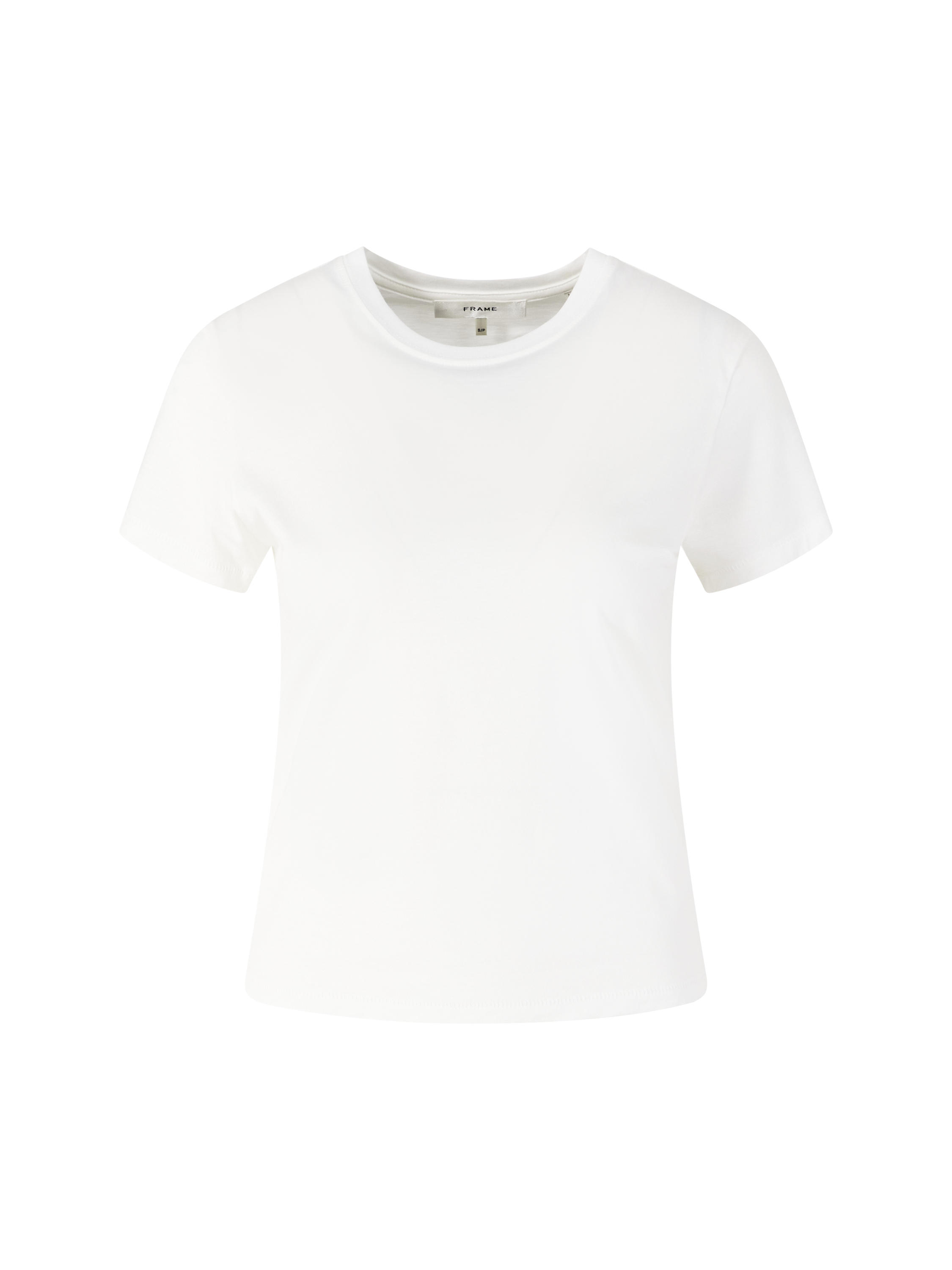 T-Shirt 'The Baby Tee' Weiß