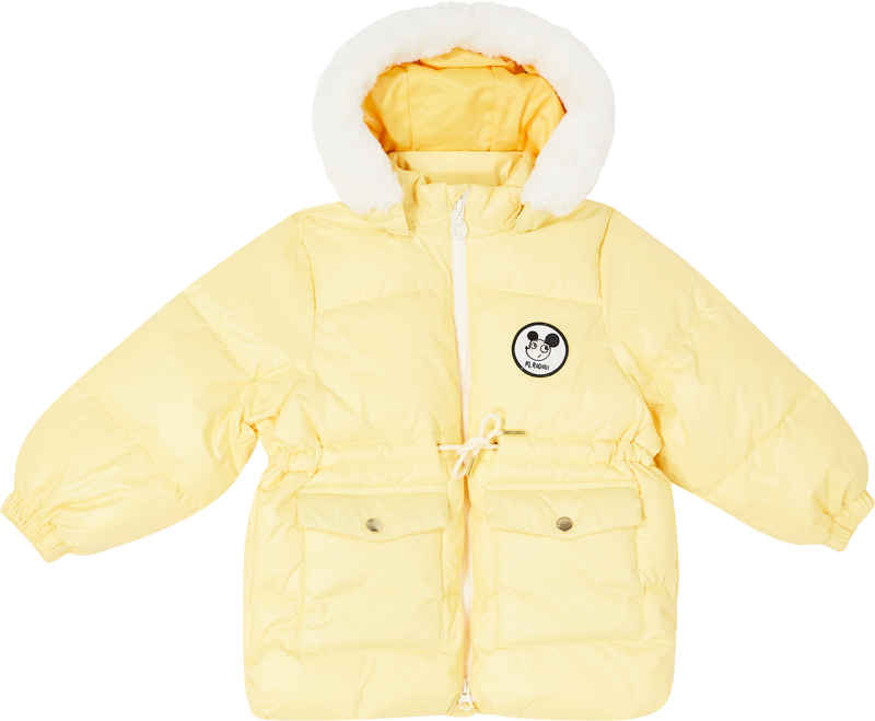 Winterjacke 'Ritzratz patch' Gelb