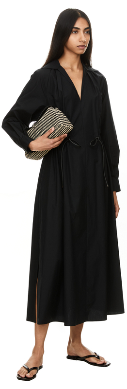 Midikleid 'Pedaggi' Schwarz