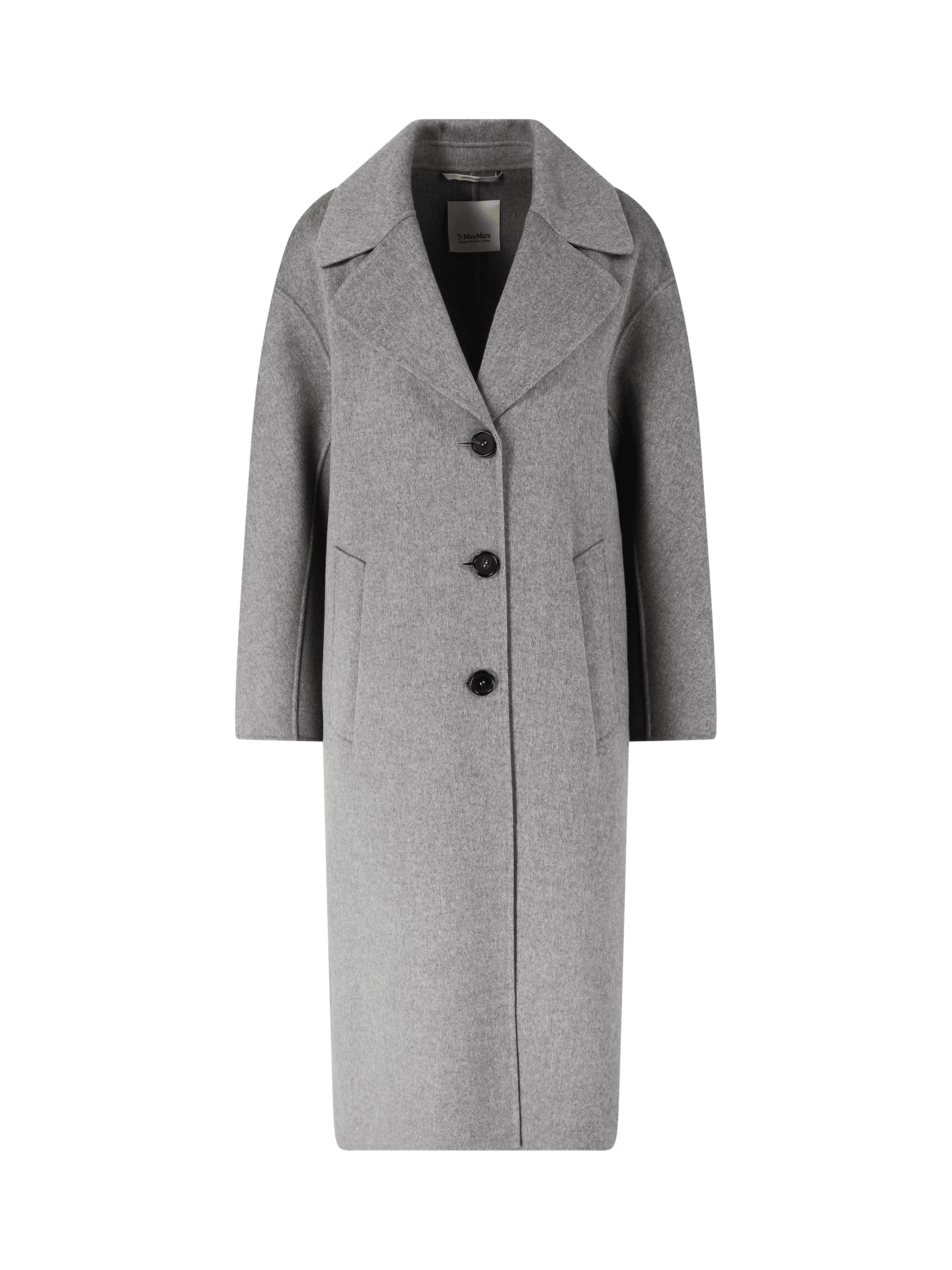 Wollmantel 'Zoe' Grau