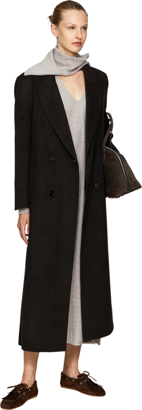 Cashmere-Kleid 'Taiwan' mit Schal Beige