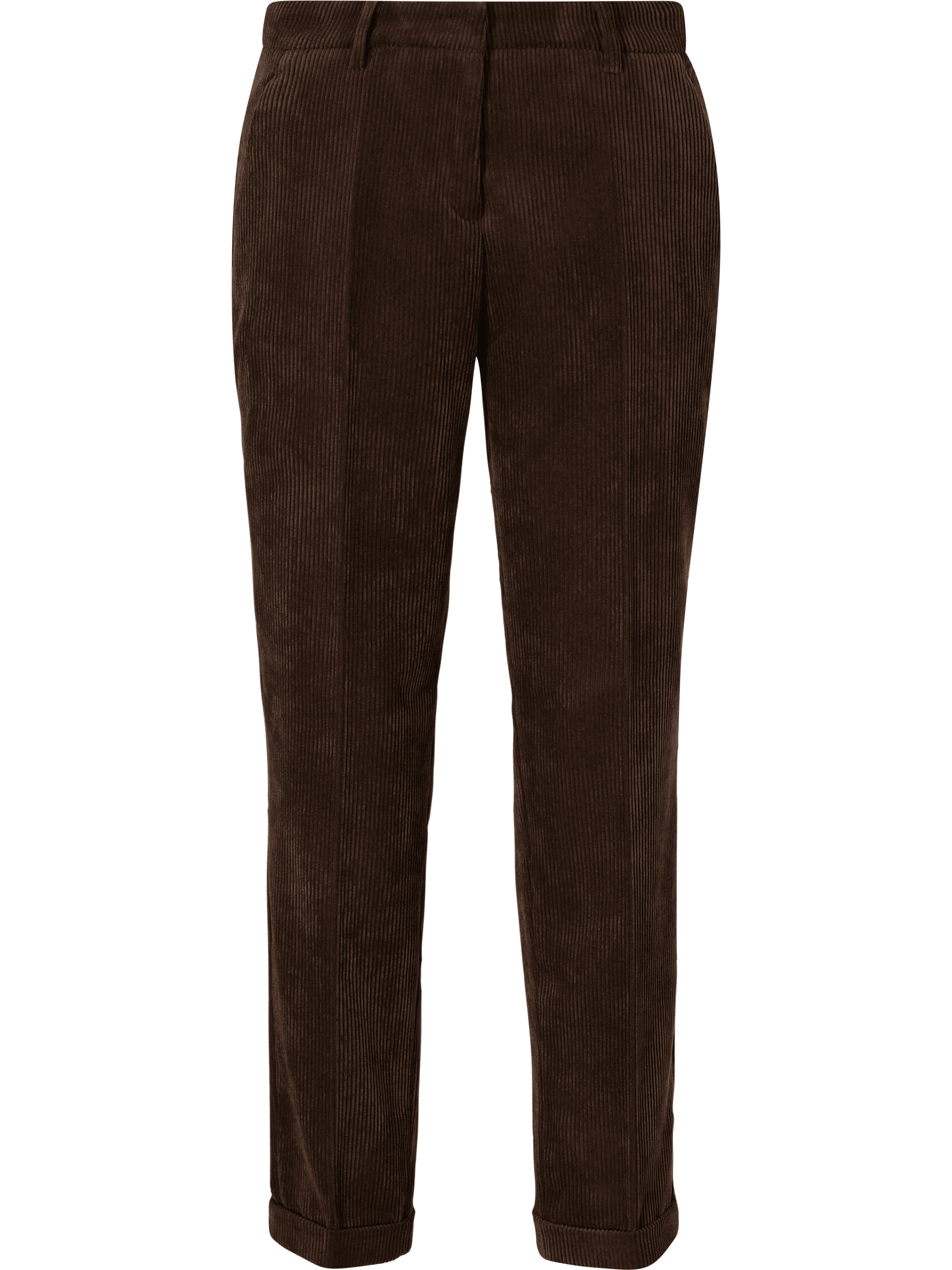 Cambio Cordhose 'Krystal' Dunkelbraun, Produktansicht – UNGER.DE