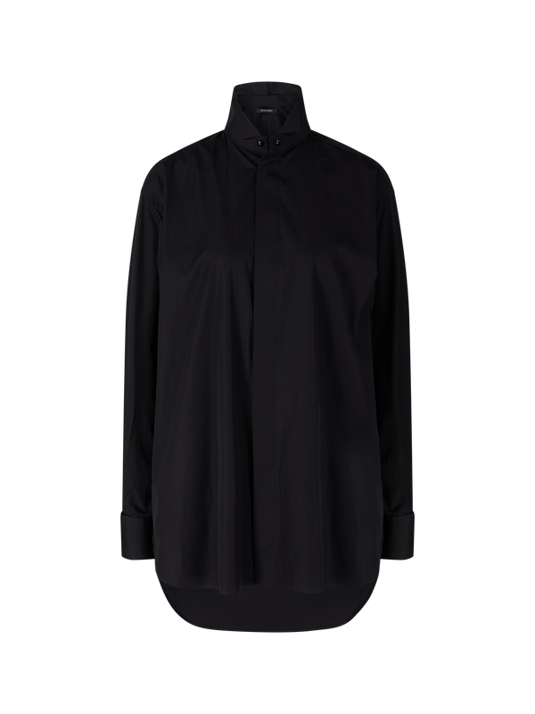 Oversize Hemd 'Custom Tux' Schwarz