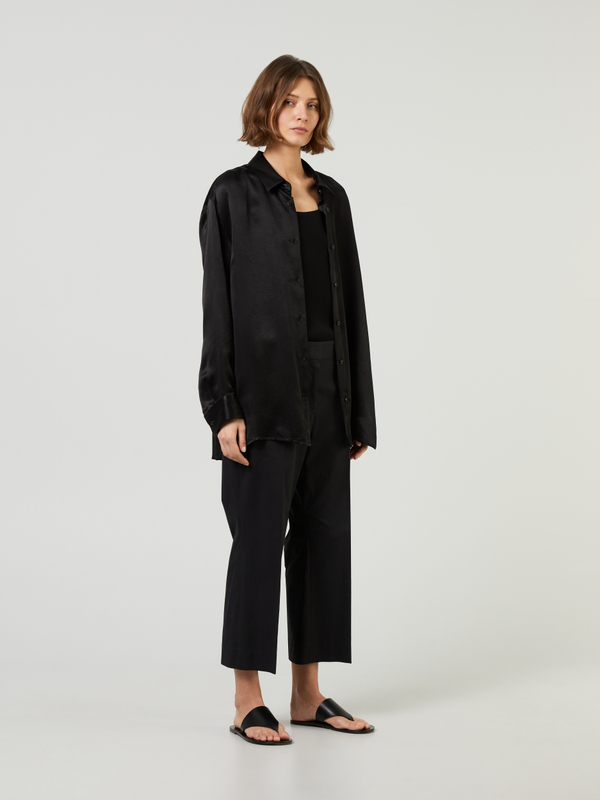 Cloth trousers 'Bapri' black