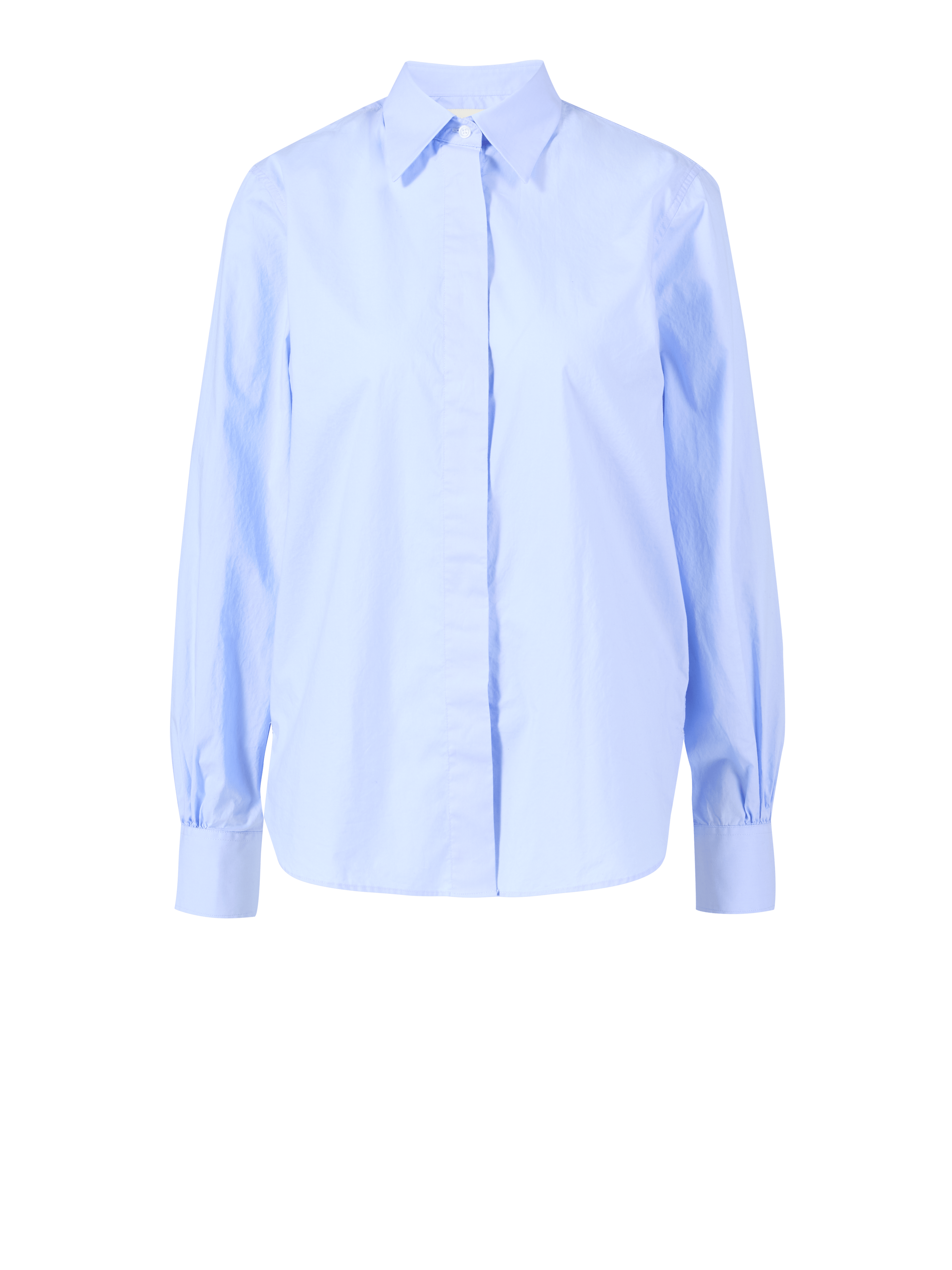 Bluse in Hellblau