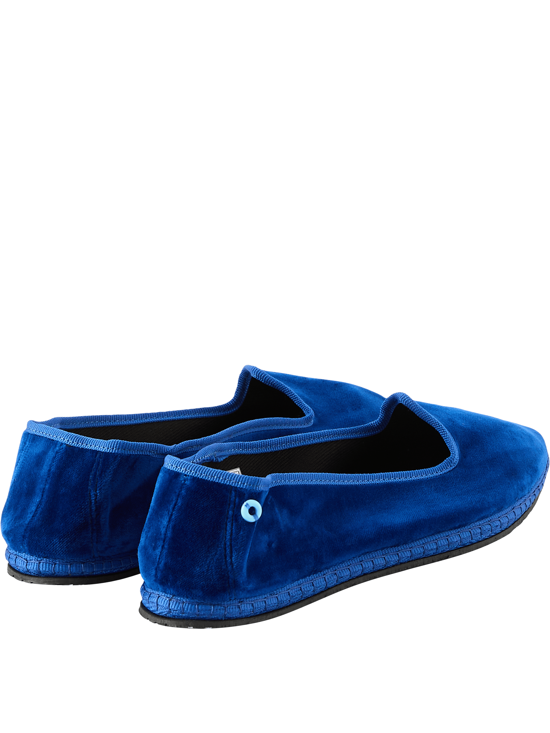 Piedàterre Venezia Slipper 'Brosky' Blu Cobalto, Detailansicht – UNGER.DE
