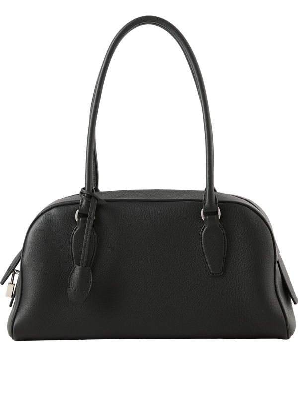 Schultertasche 'India' aus Schwarz