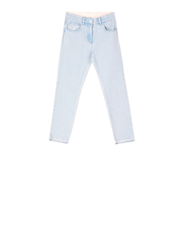 Slim-Fit-Jeans Hellblau