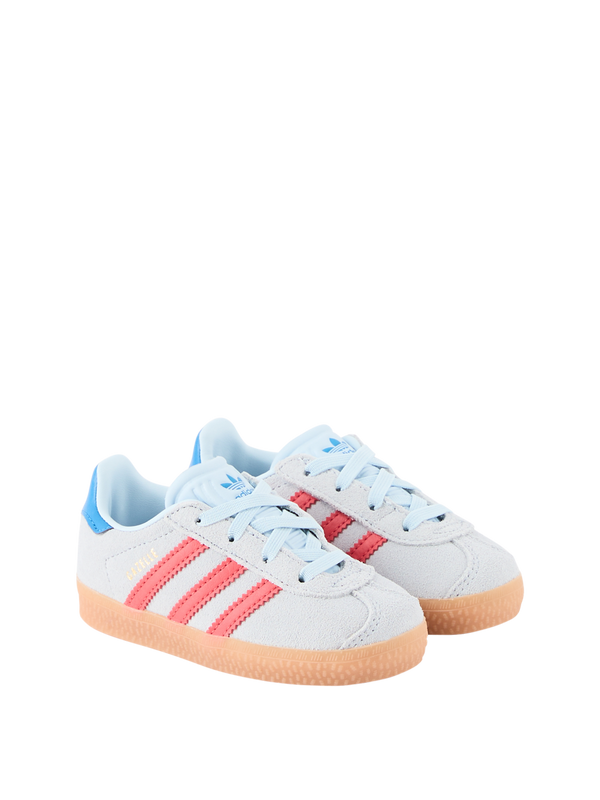 Sneaker 'Gazelle' Hellblau/Rot