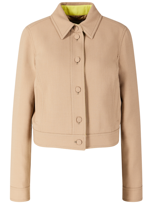 Wolljacke 'Thereza' Beige