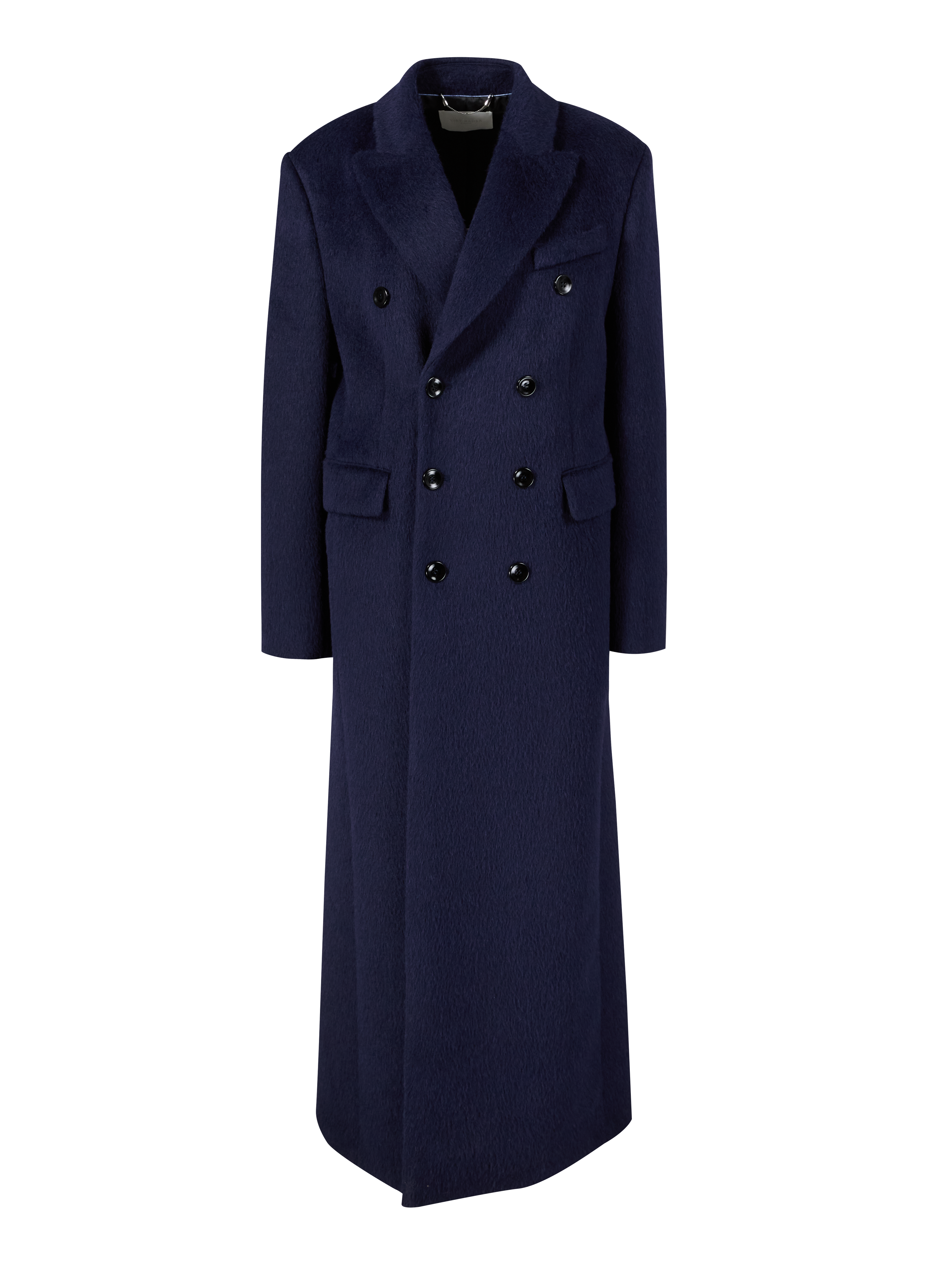 Wool coat 'Humphrey' Blue