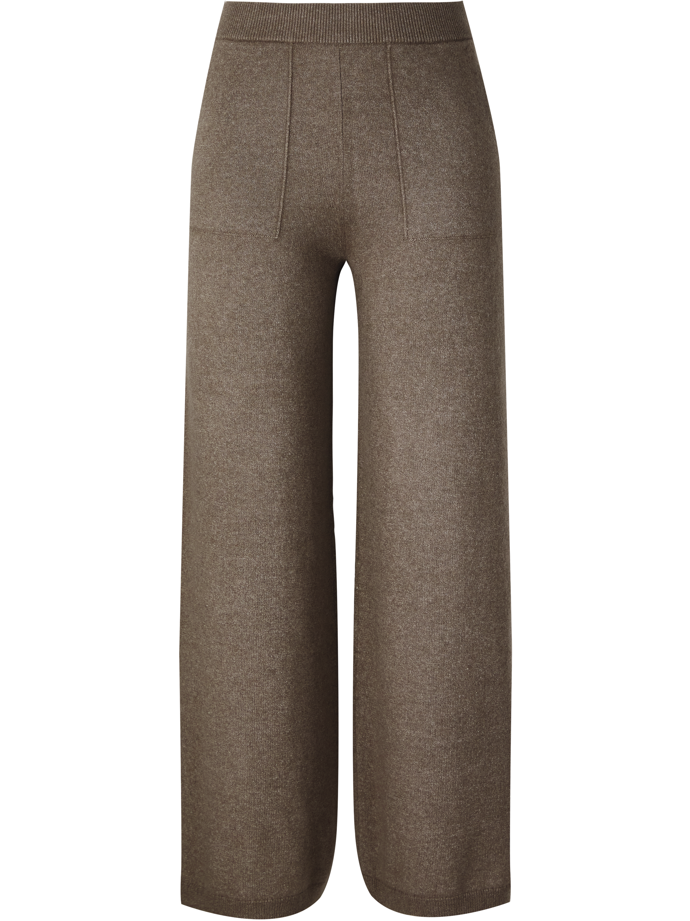Cashmere-Seidenhose 'Nivelle' Taupe