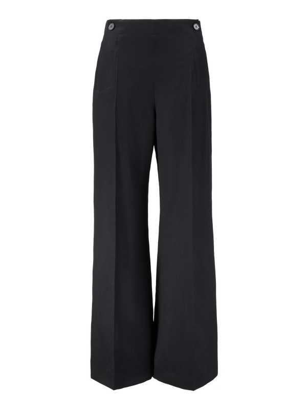 Wollhose Schwarz