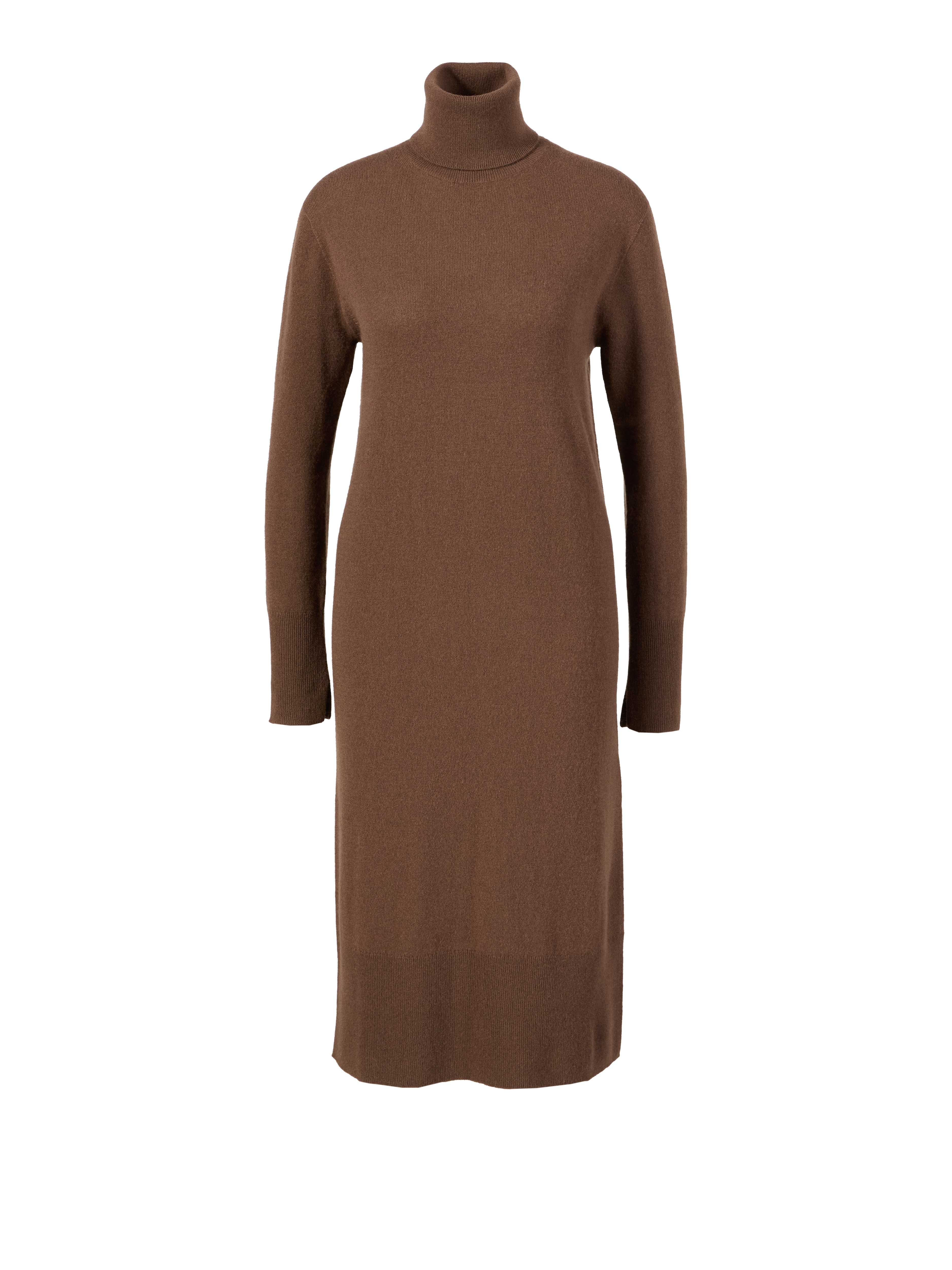 Cashmere-Midikleid 'Light Pur' Braun