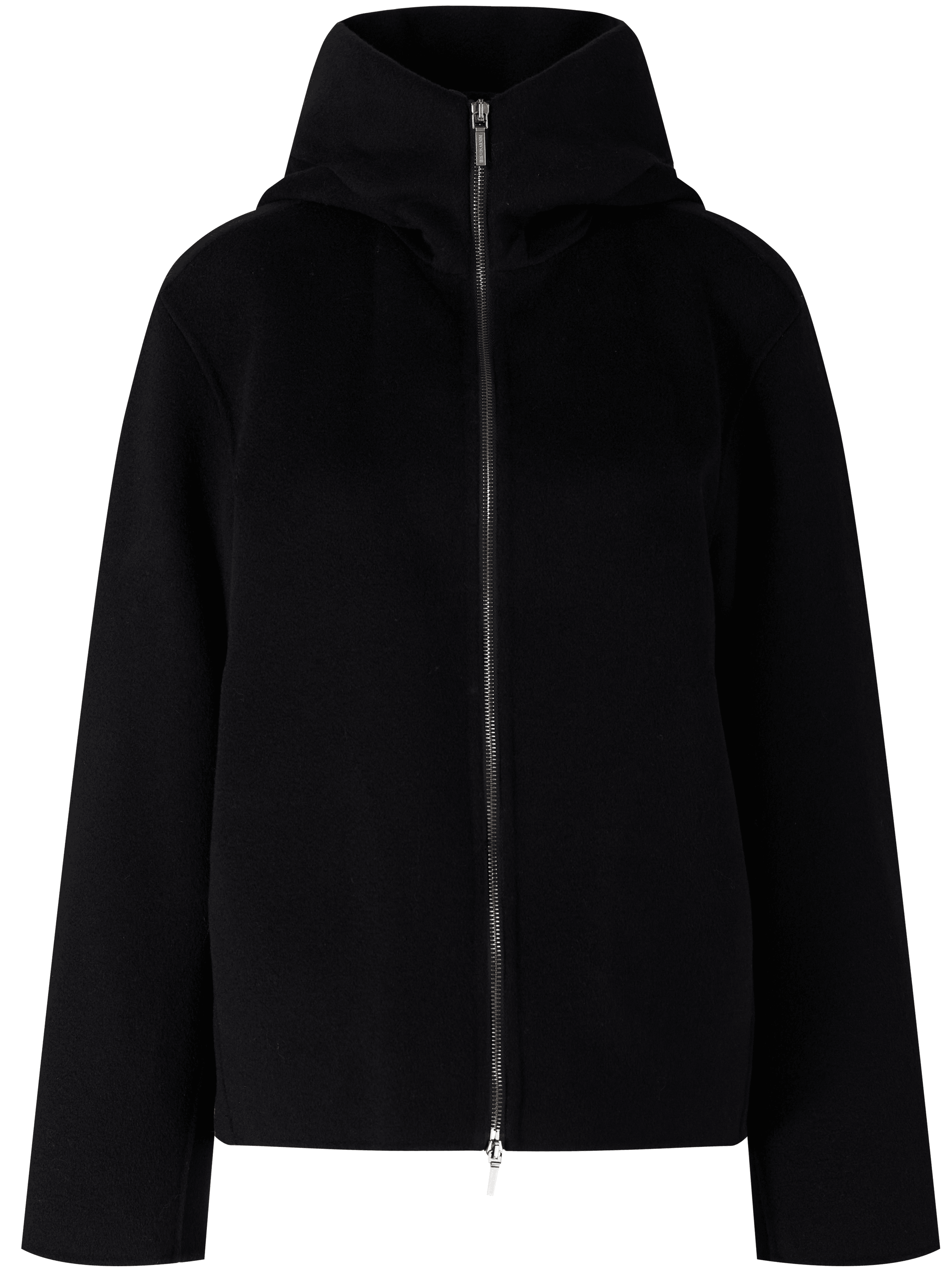 'Dance Slim Short' Cashmere-Wool Jacket, Black