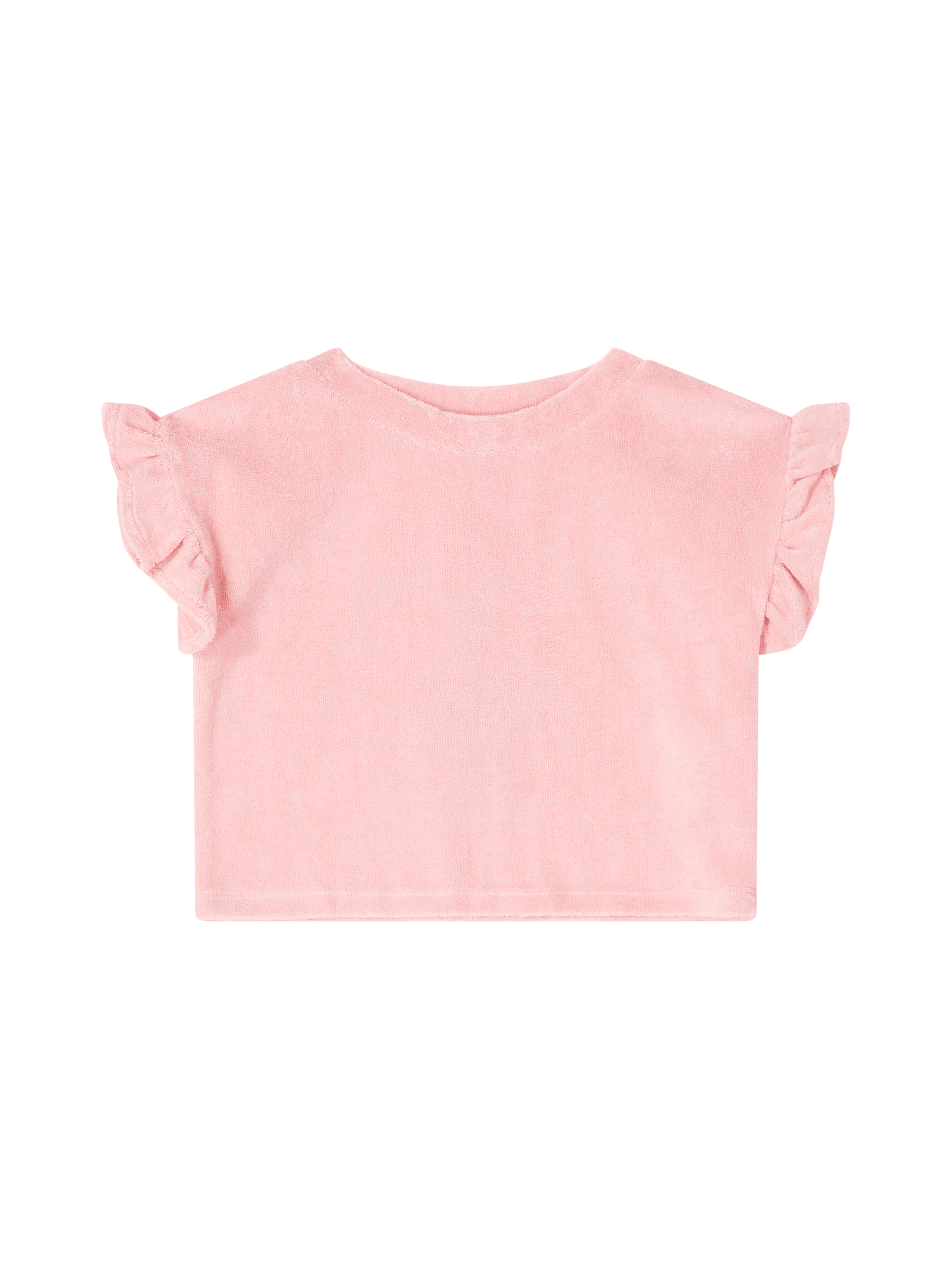 Emile et Ida T-Shirt aus Frottee Rosé, Produktansicht – UNGER.DE