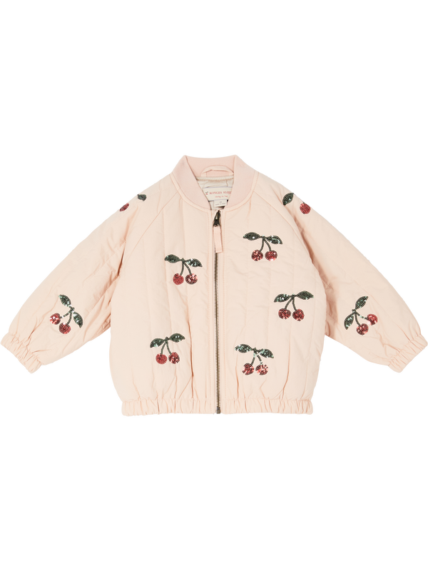 Thermojacke 'Juno' mit Pailletten Rosé