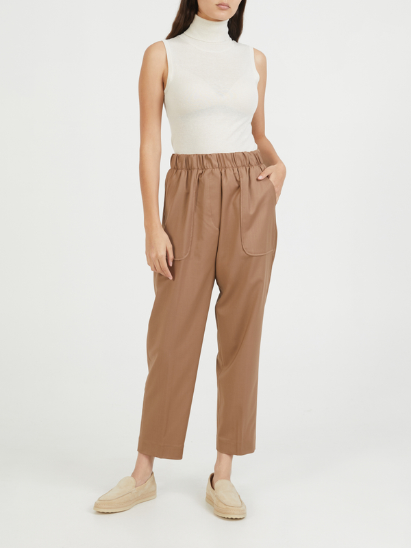 Wollhose 'Blake' Braun