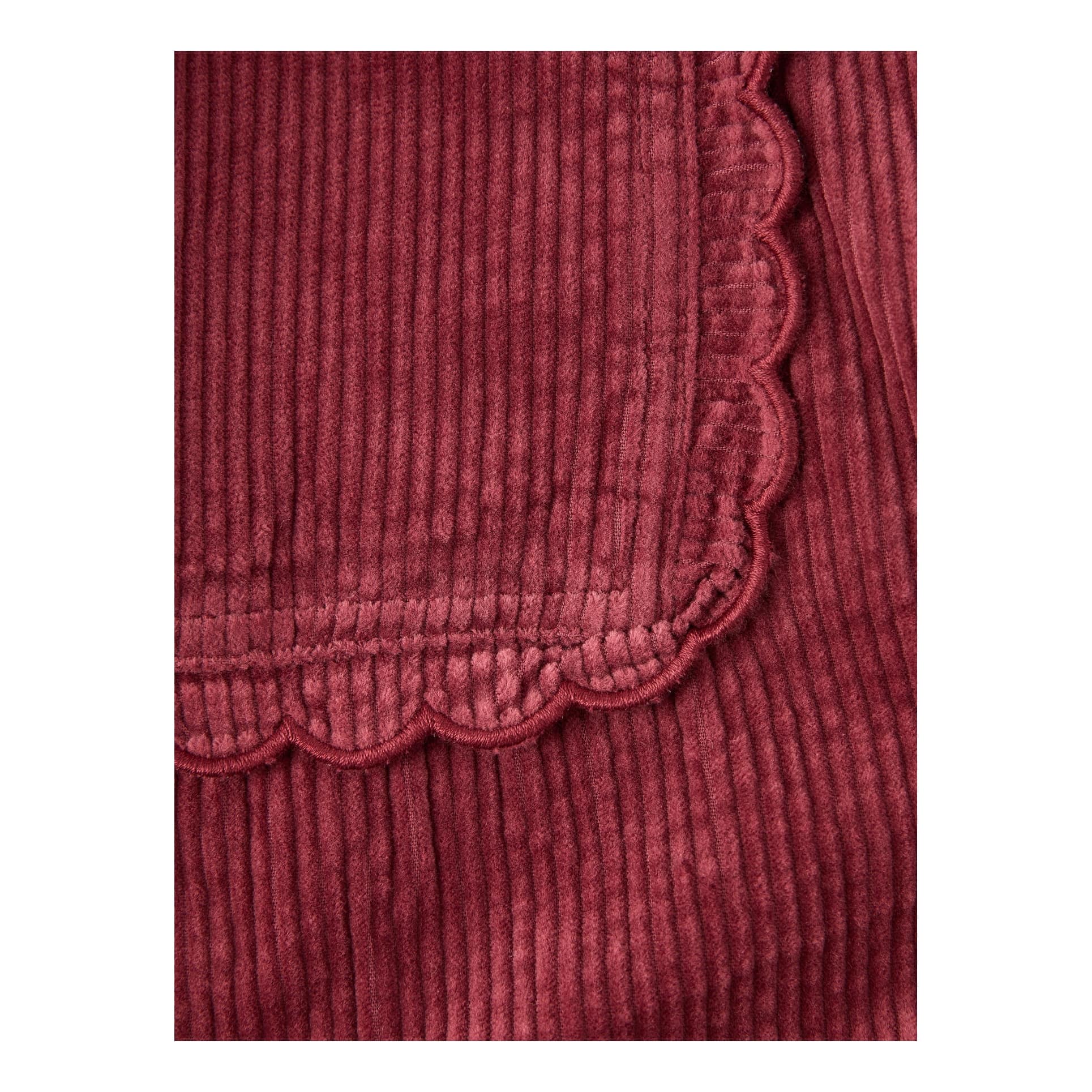 The New Society Cordhose 'Dree' Bordeaux, Detailansicht – UNGER.DE