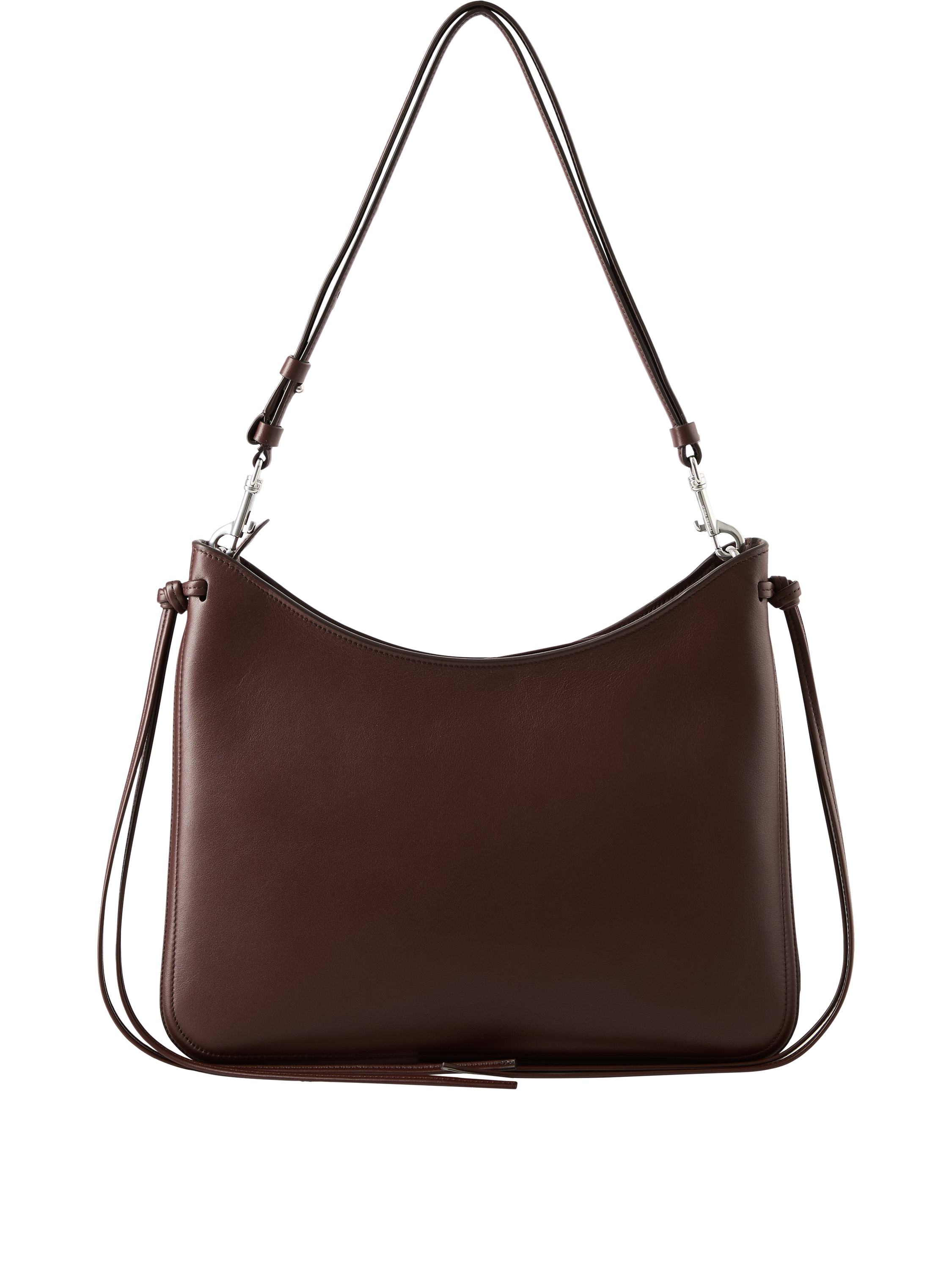 Phoebe Philo Schultertasche 'Gig Medium' Bordeaux, Produktansicht – UNGER.DE