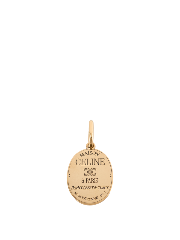 Anhänger 'Maison Celine Medaille' Gold