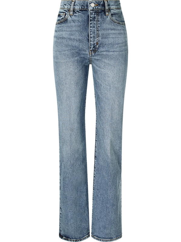'The Arrow' Barrel Jeans – Medium Blue