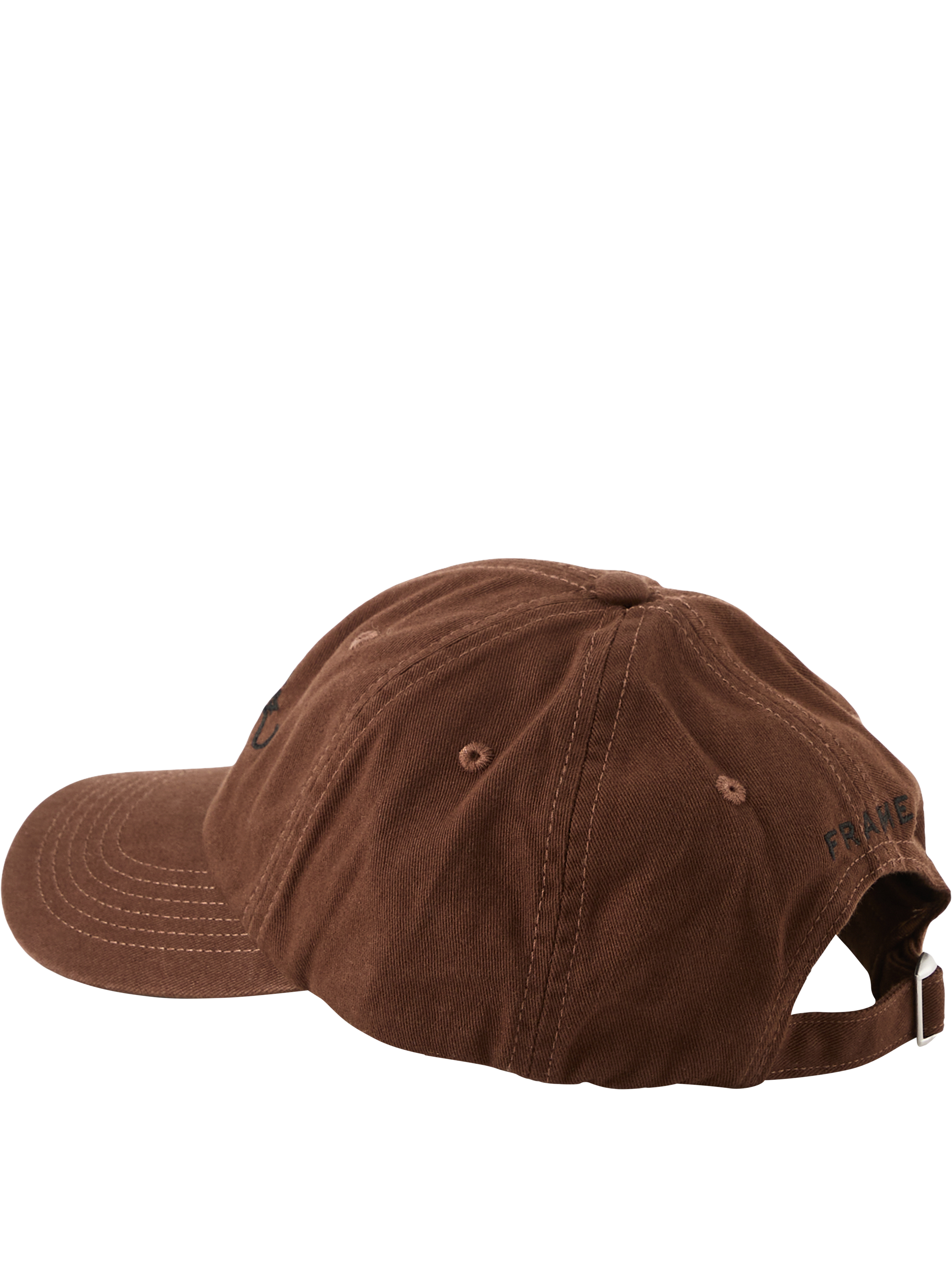 Frame Cap 'Frame x Ritz Paris' Unisex Braun, Frontansicht – UNGER.DE
