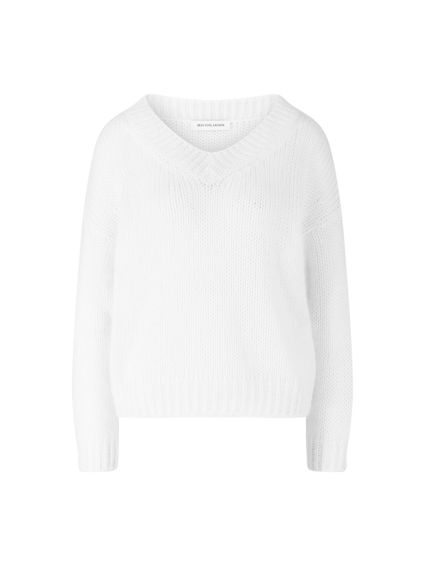 Mohair-Seidenpullover 'Lamego' Off White