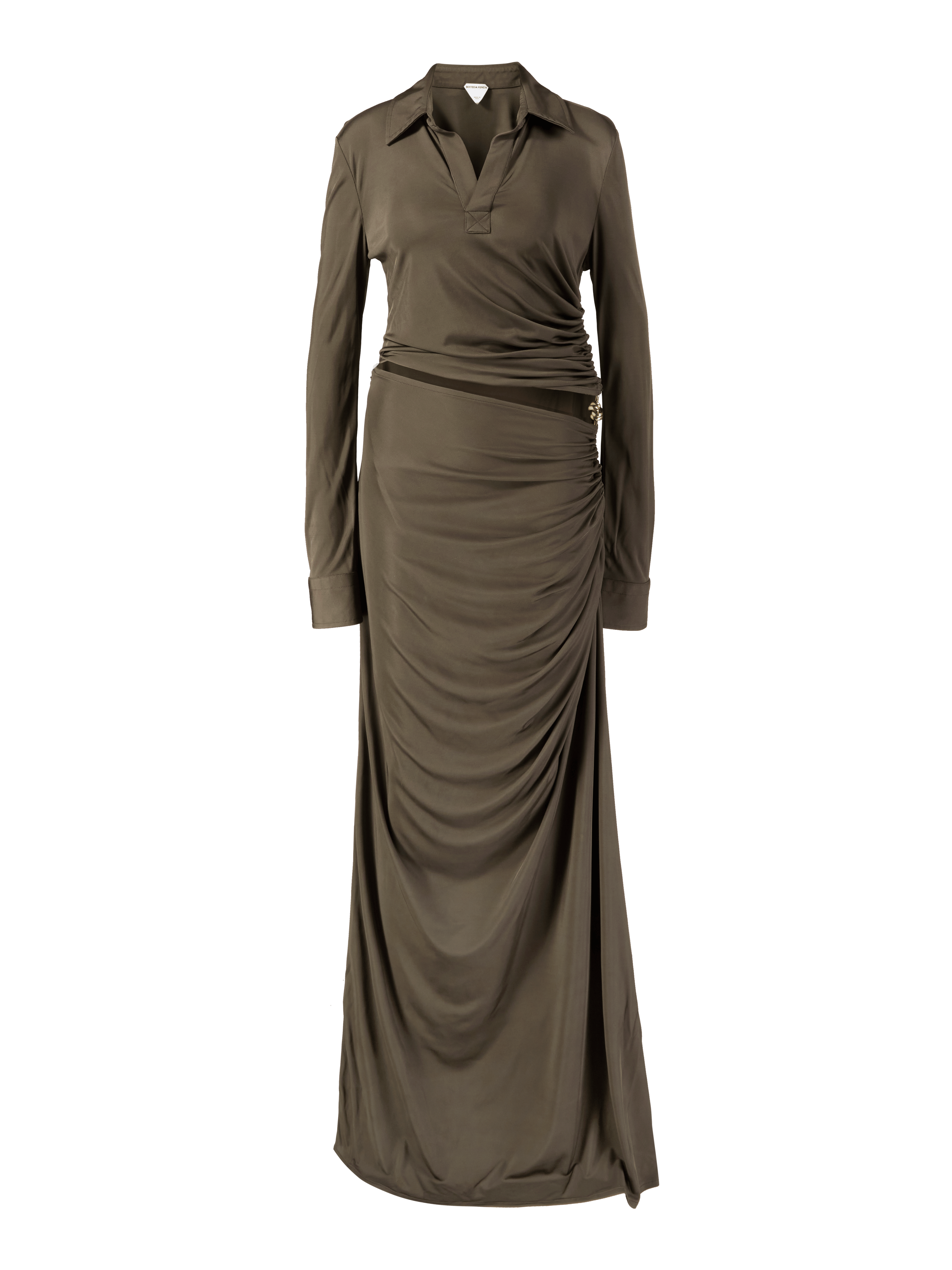 Maxi dress khaki