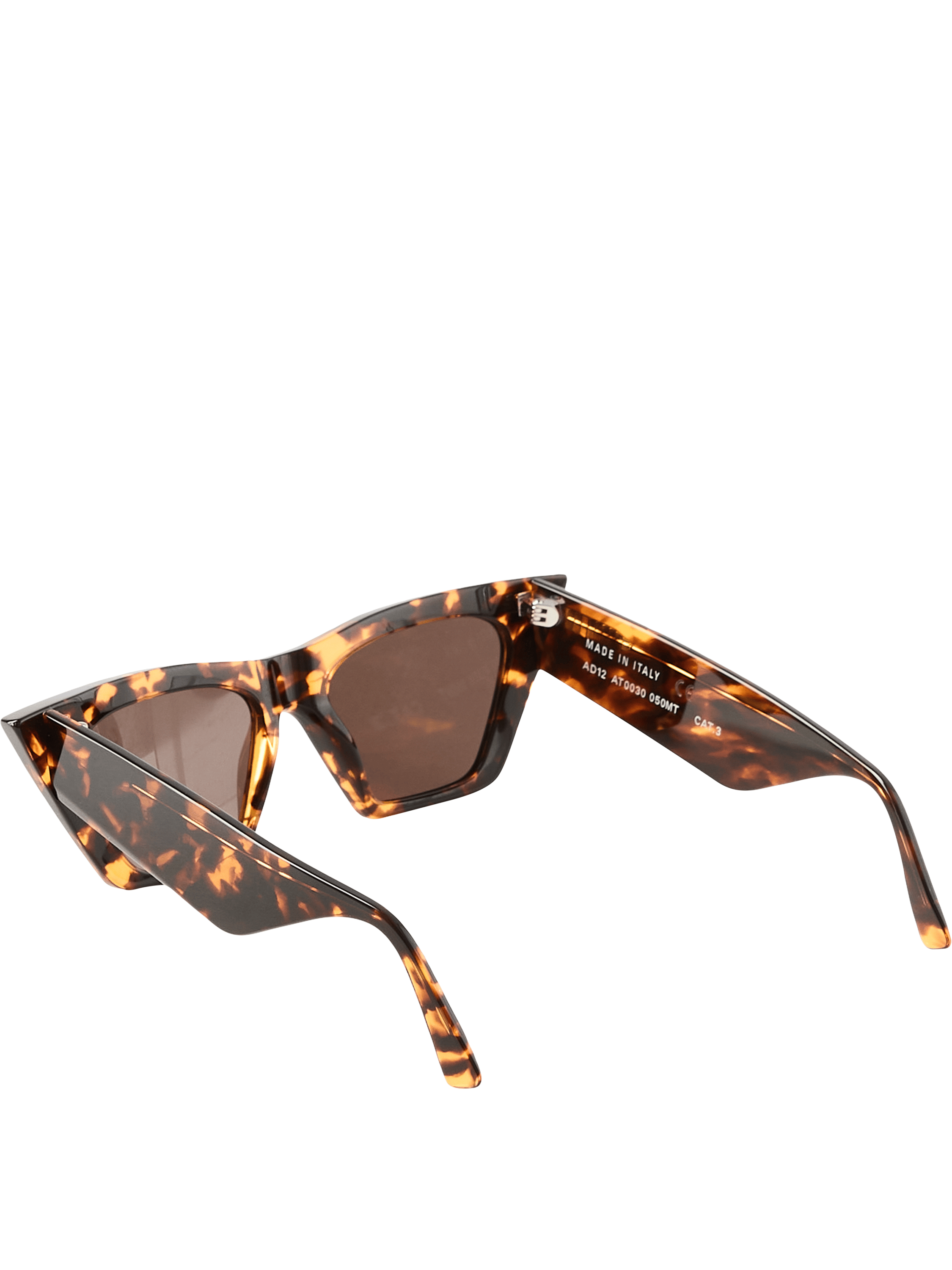 Phoebe Philo Sonnenbrille 'Peak Light' Braun, Frontansicht – UNGER.DE