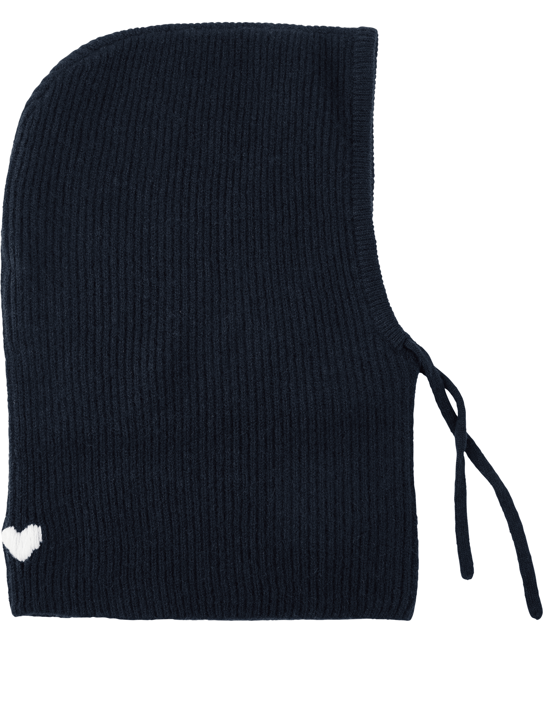 Holmm 'Wira' cashmere balaclava navy blue, Product view – UNGER.DE