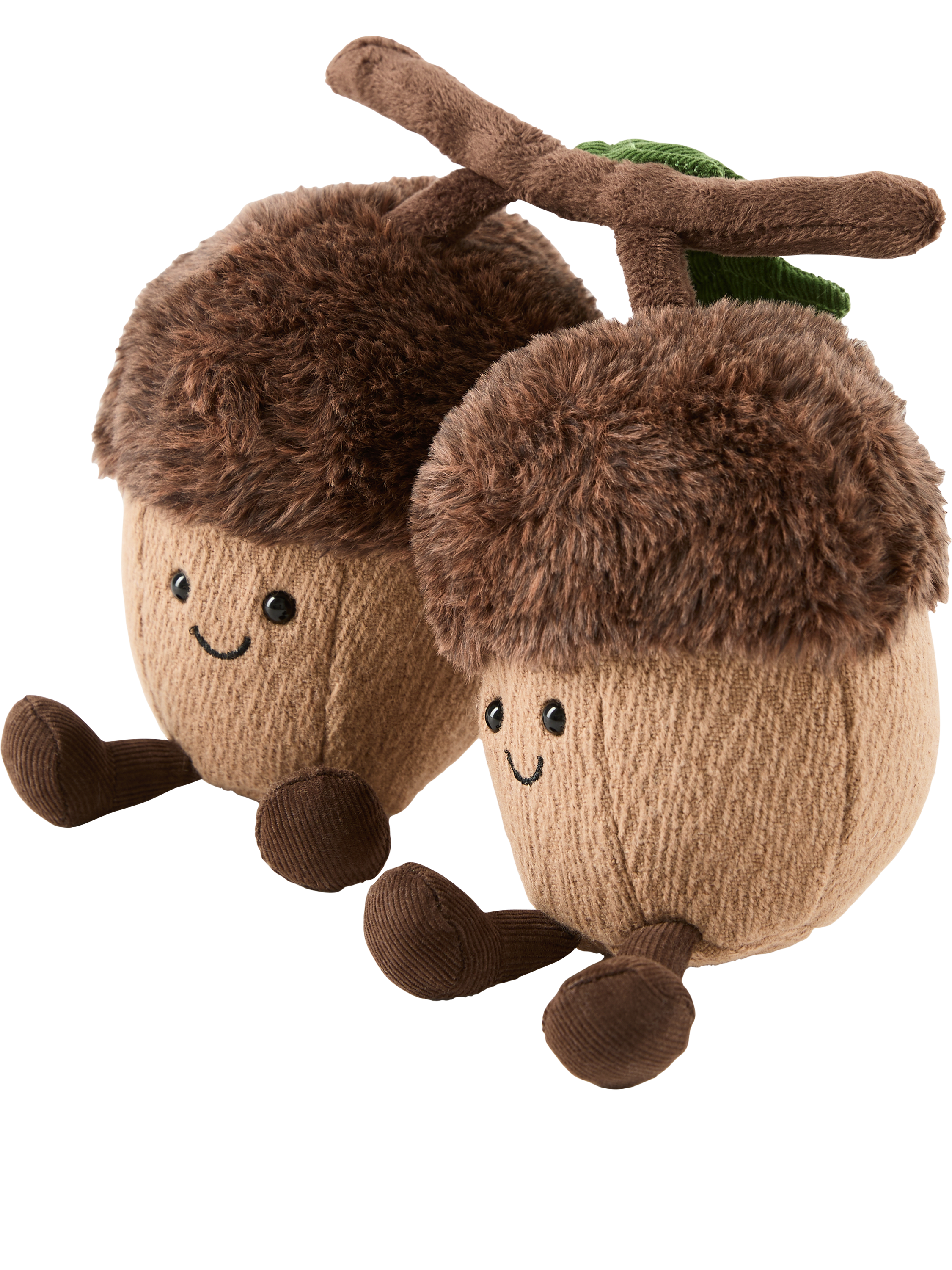 Jellycat Ltd Kuscheltier 'Amuseables Ort Tum Acorns' Braun, Produktansicht – UNGER.DE