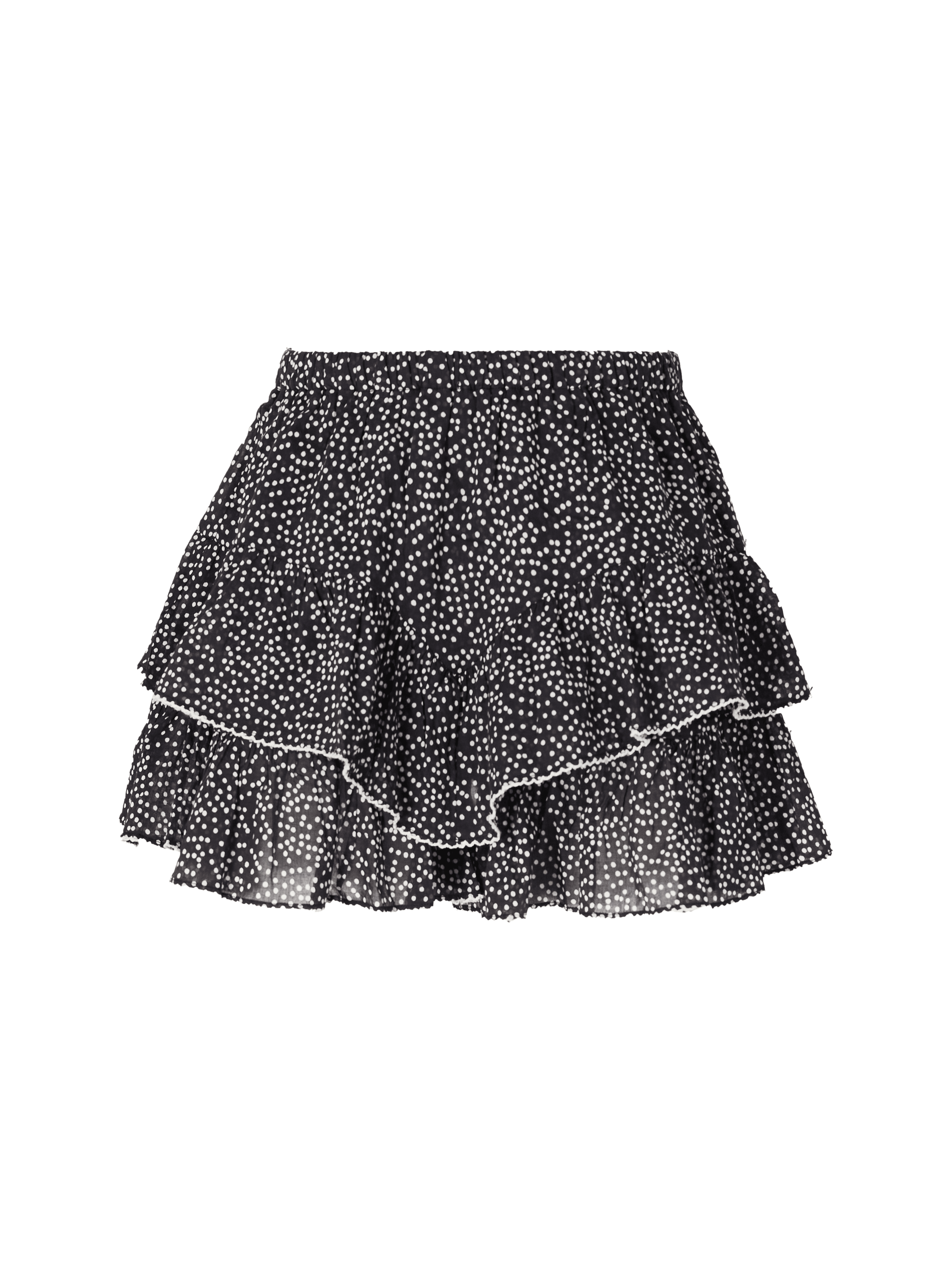 Gepunktete Shorts 'Jocadia' Schwarz