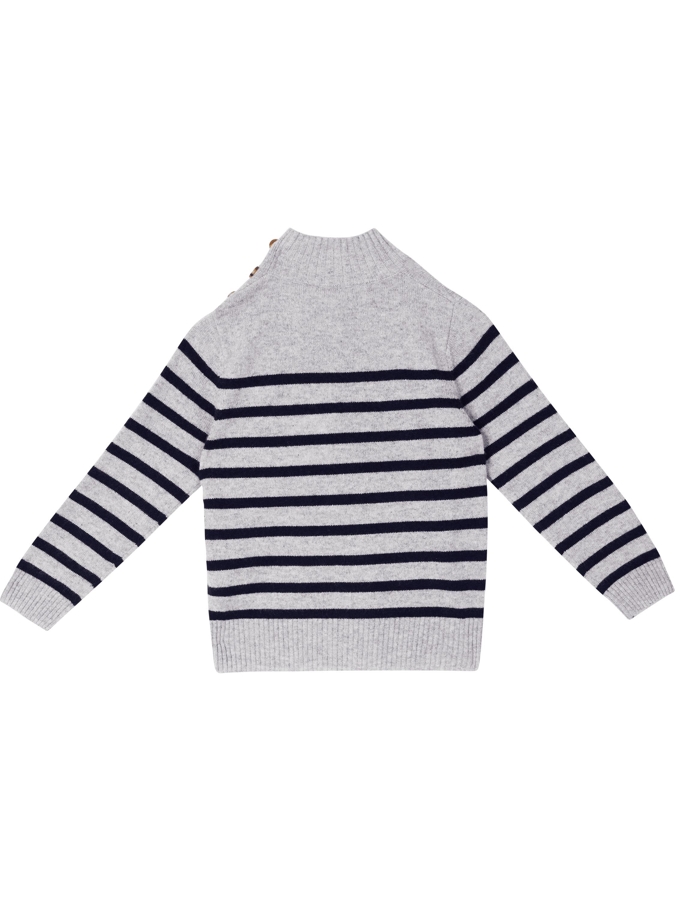 Holmm 'Opal' Grey Striped Cashmere Jumper – UNGER.DE