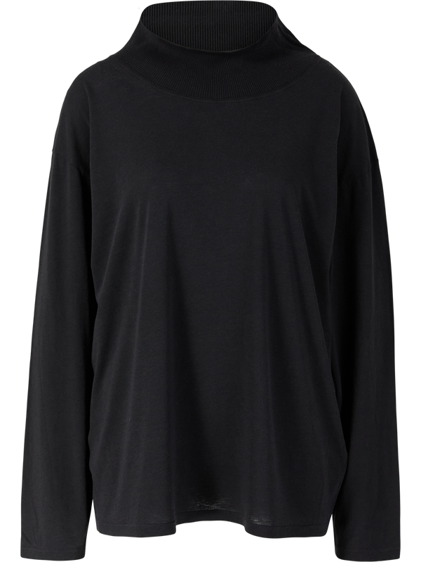 'Karito' Long-Sleeved T-shirt, Black