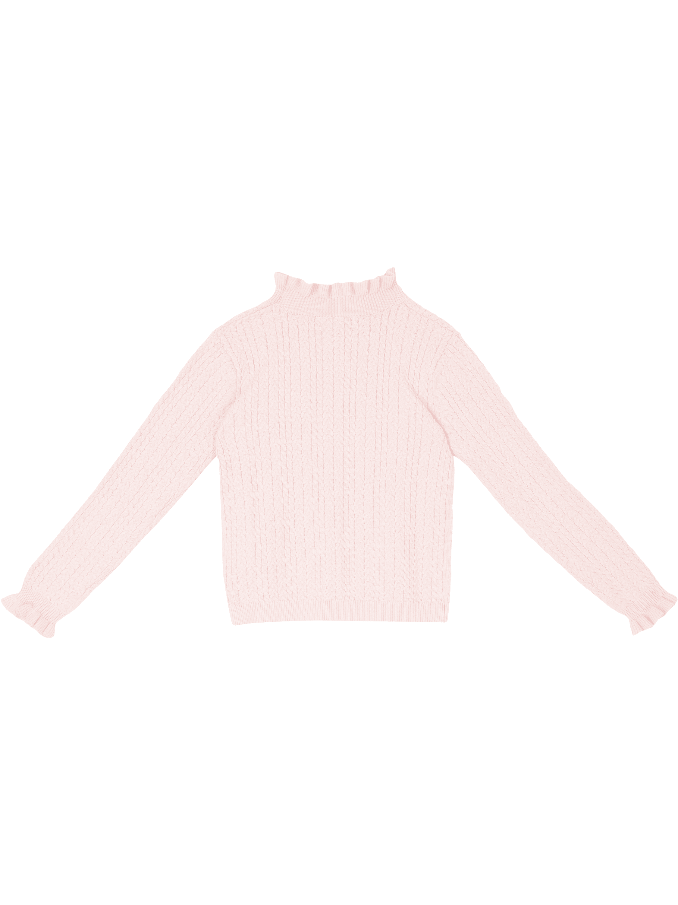 Louise Misha Strickpullover 'Java' mit Zopfmuster Rosé – UNGER.DE