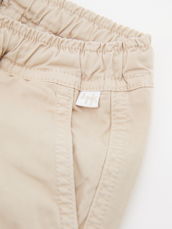 Baumwollhose Beige
