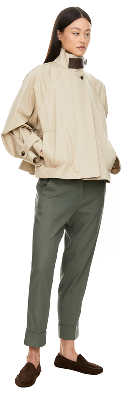 Leinenhose 'Krystal' Khaki