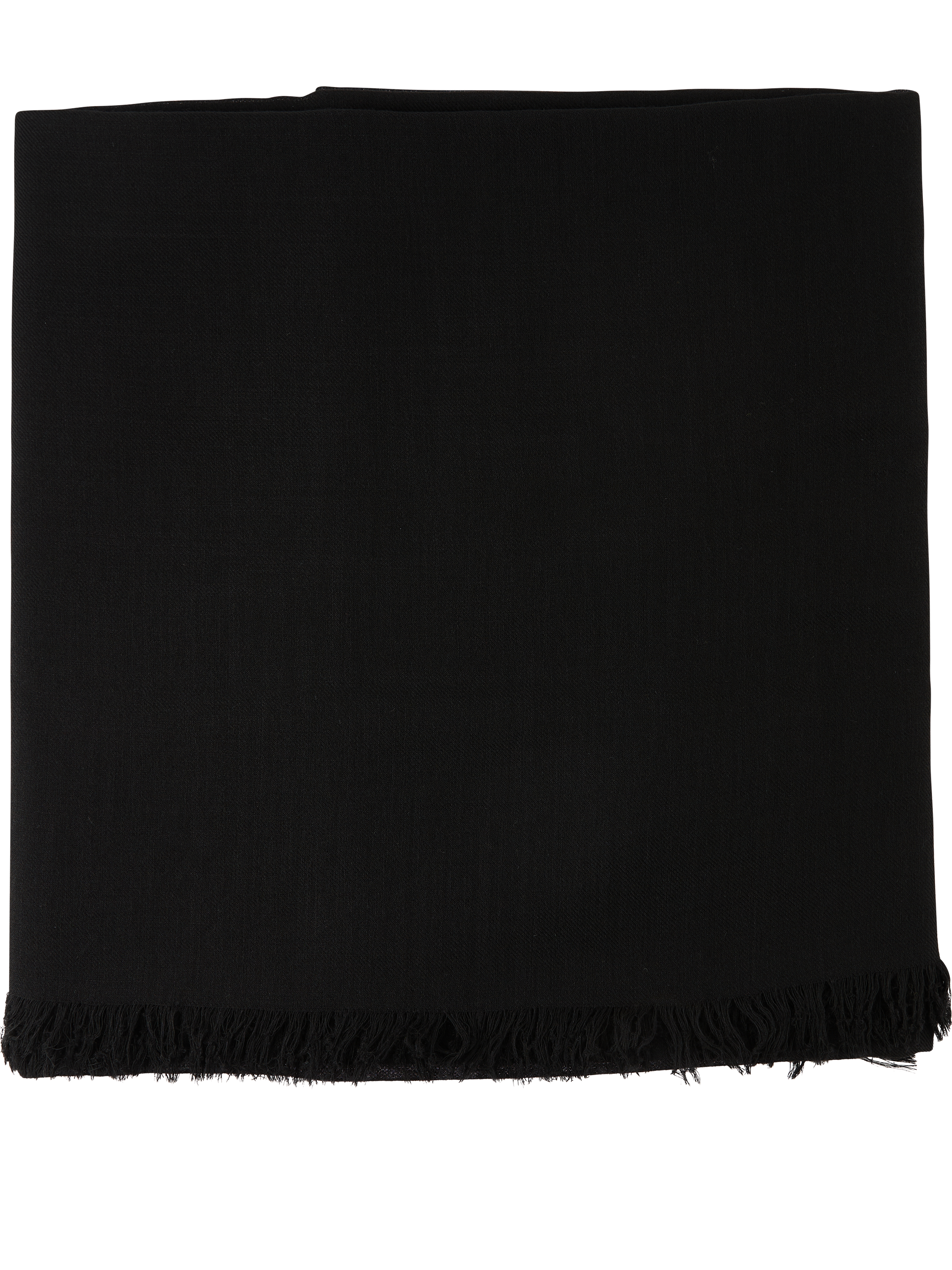 TOTEME Schal aus Wolle Schwarz, Produktansicht – UNGER.DE
