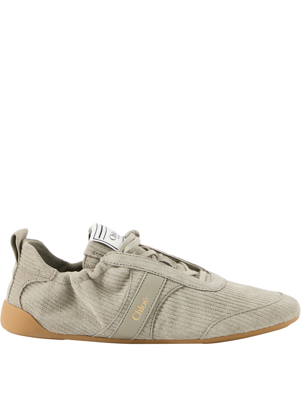 'Kick' trainers oak green