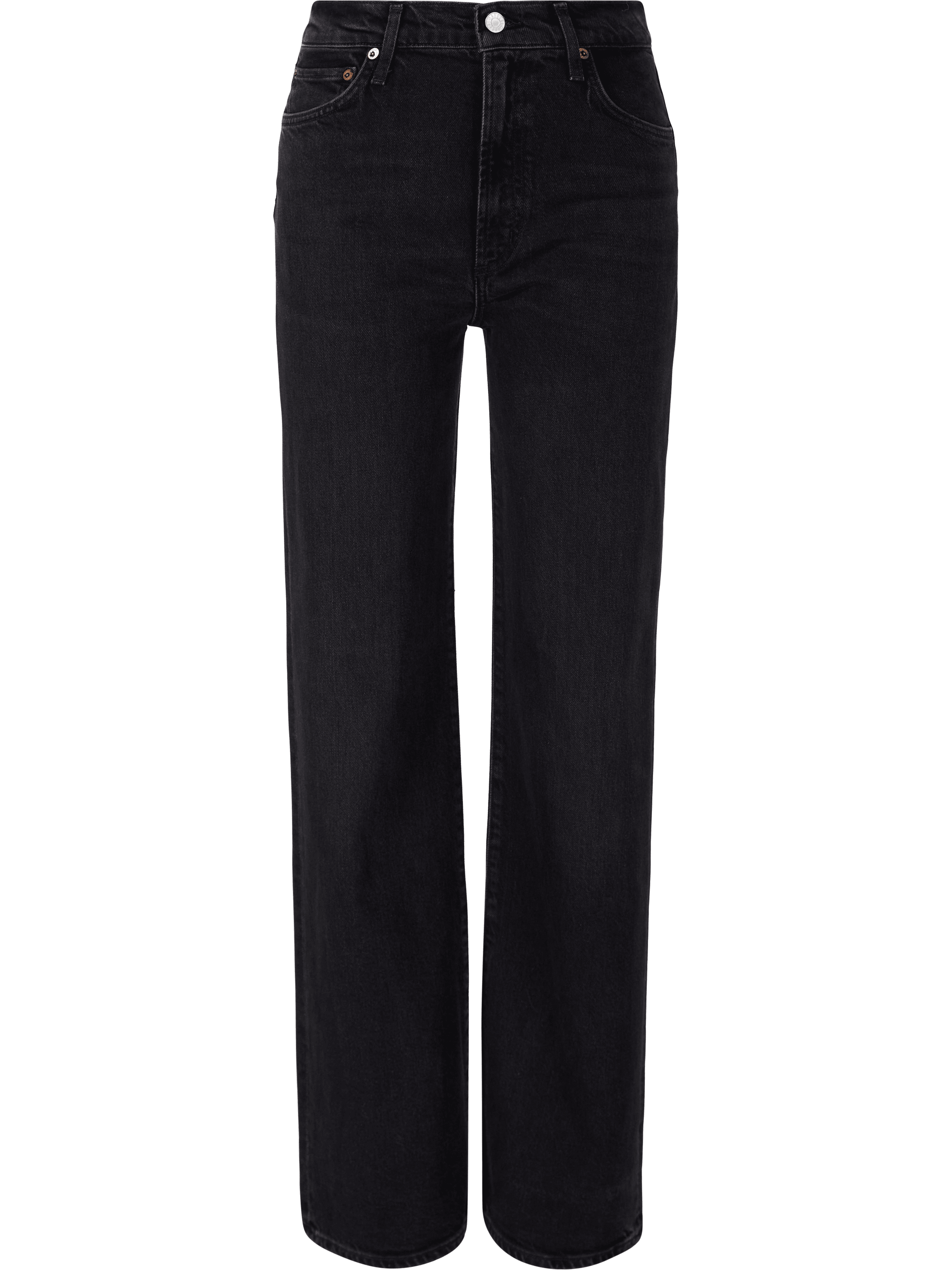 Straight-Leg Jeans 'Harper' Dunkelgrau