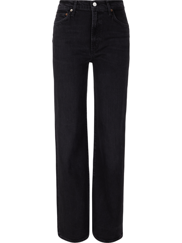 Straight-Leg Jeans 'Harper' Dunkelgrau