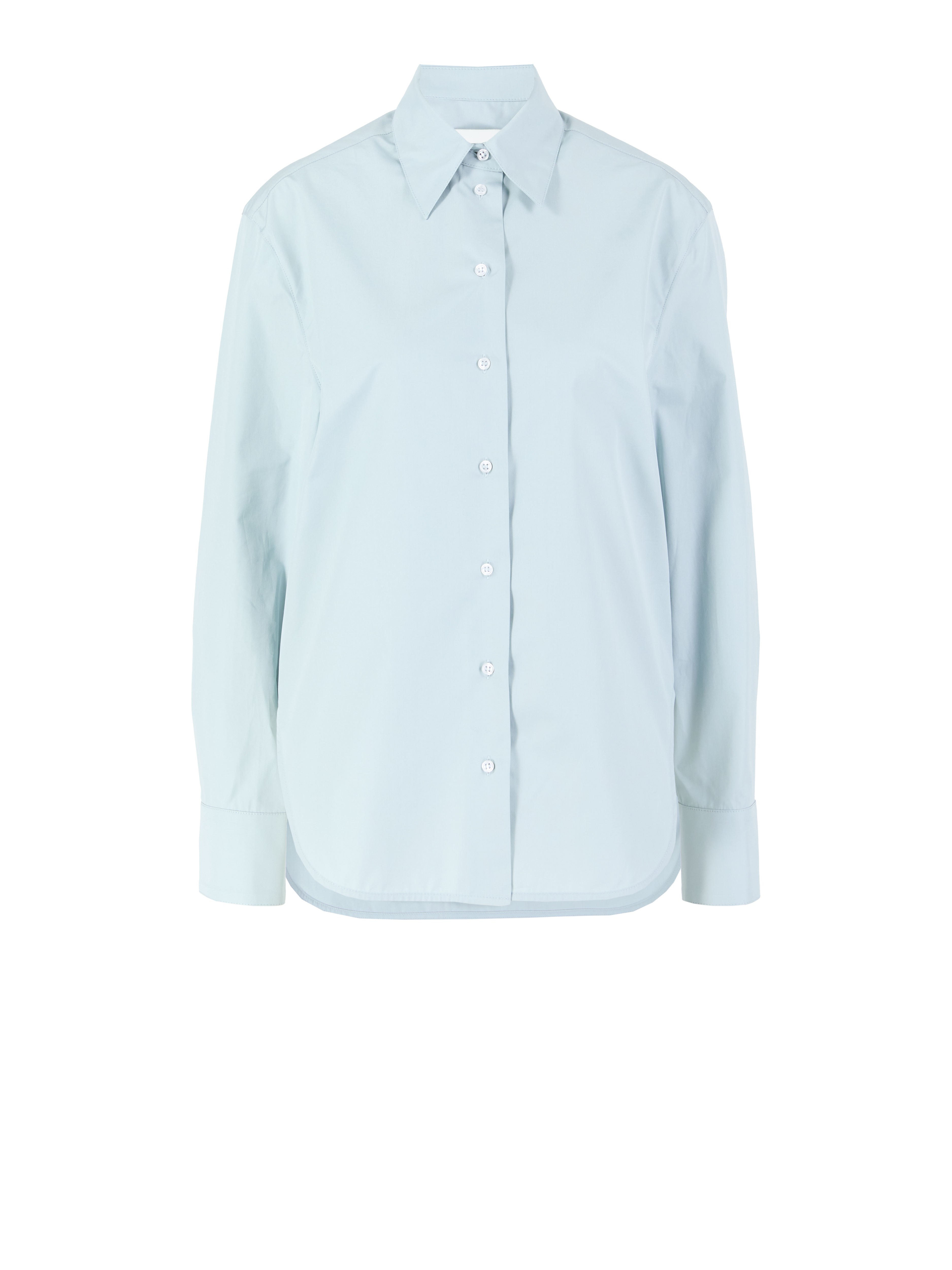 Oversize 'Alim' cotton shirt blue