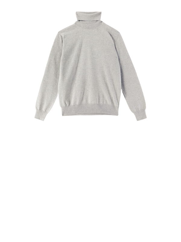 Rollkragenpullover Grau