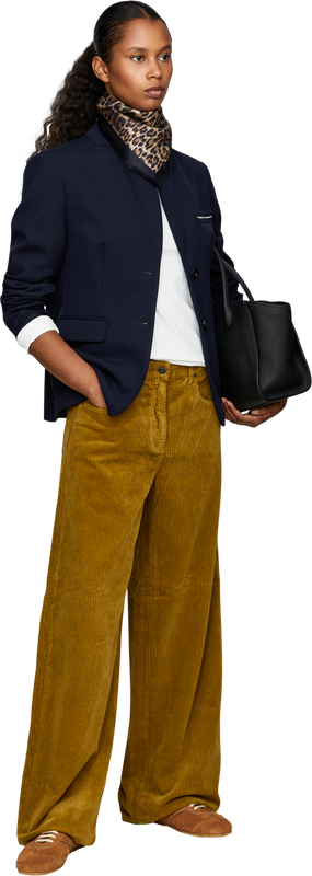 Cordhose 'Ellen' Olivgrün