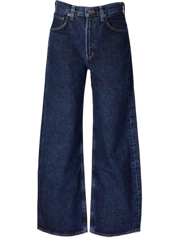 Relaxed-Fit Jeans 'Low Curve' Dunkelblau