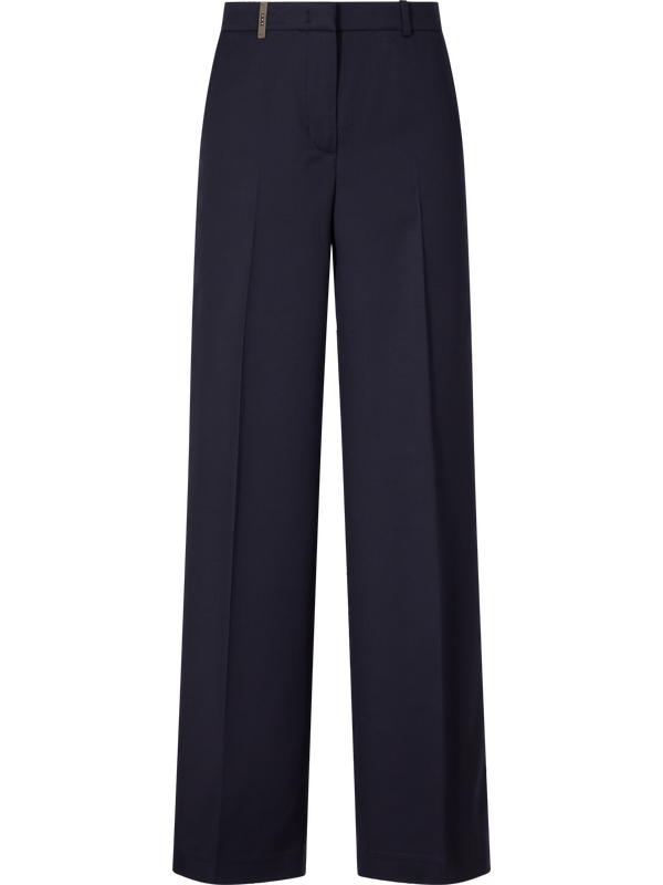 Wollhose Marineblau