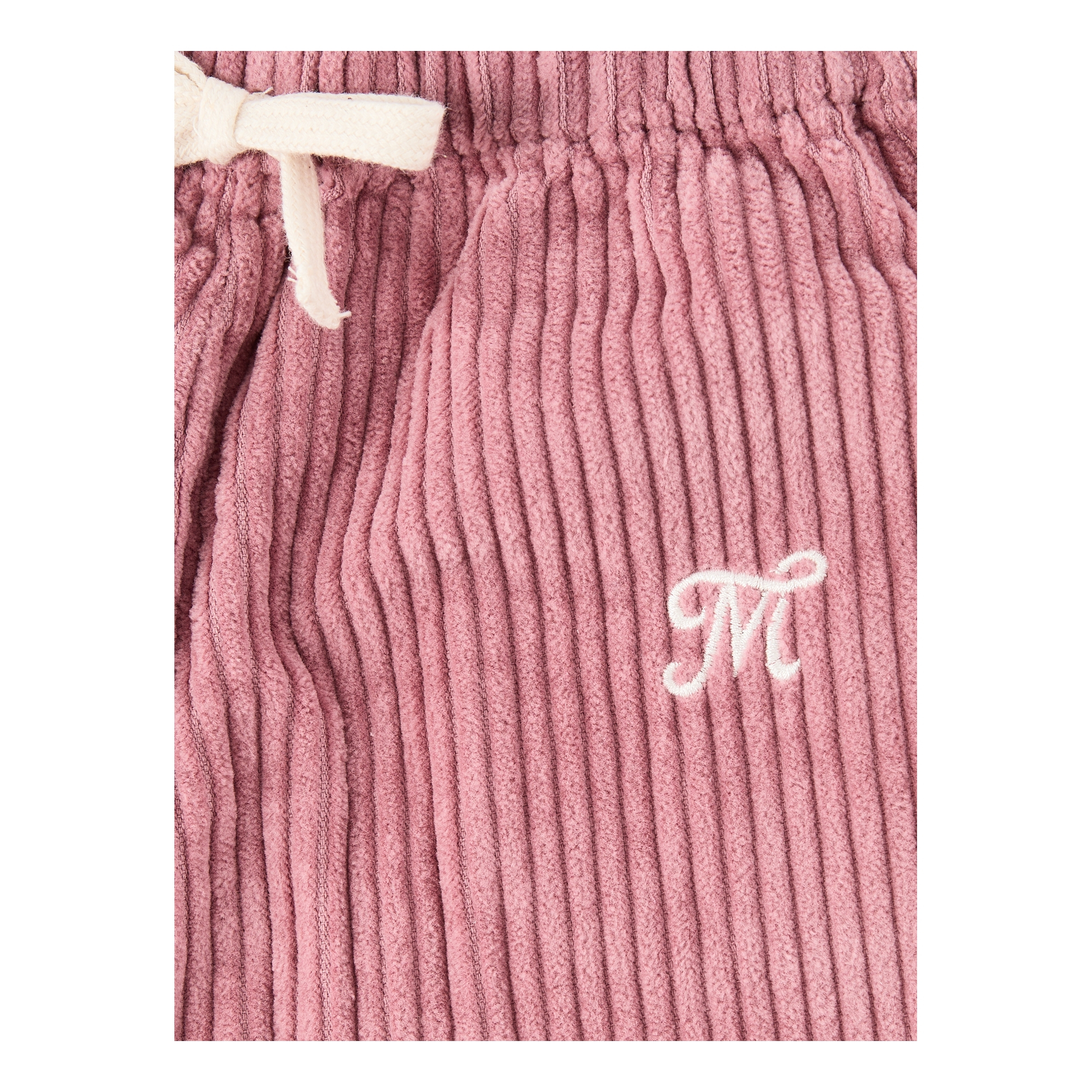 Mipounet 'Siena' corduroy trousers in Rosé, Front view – UNGER.DE