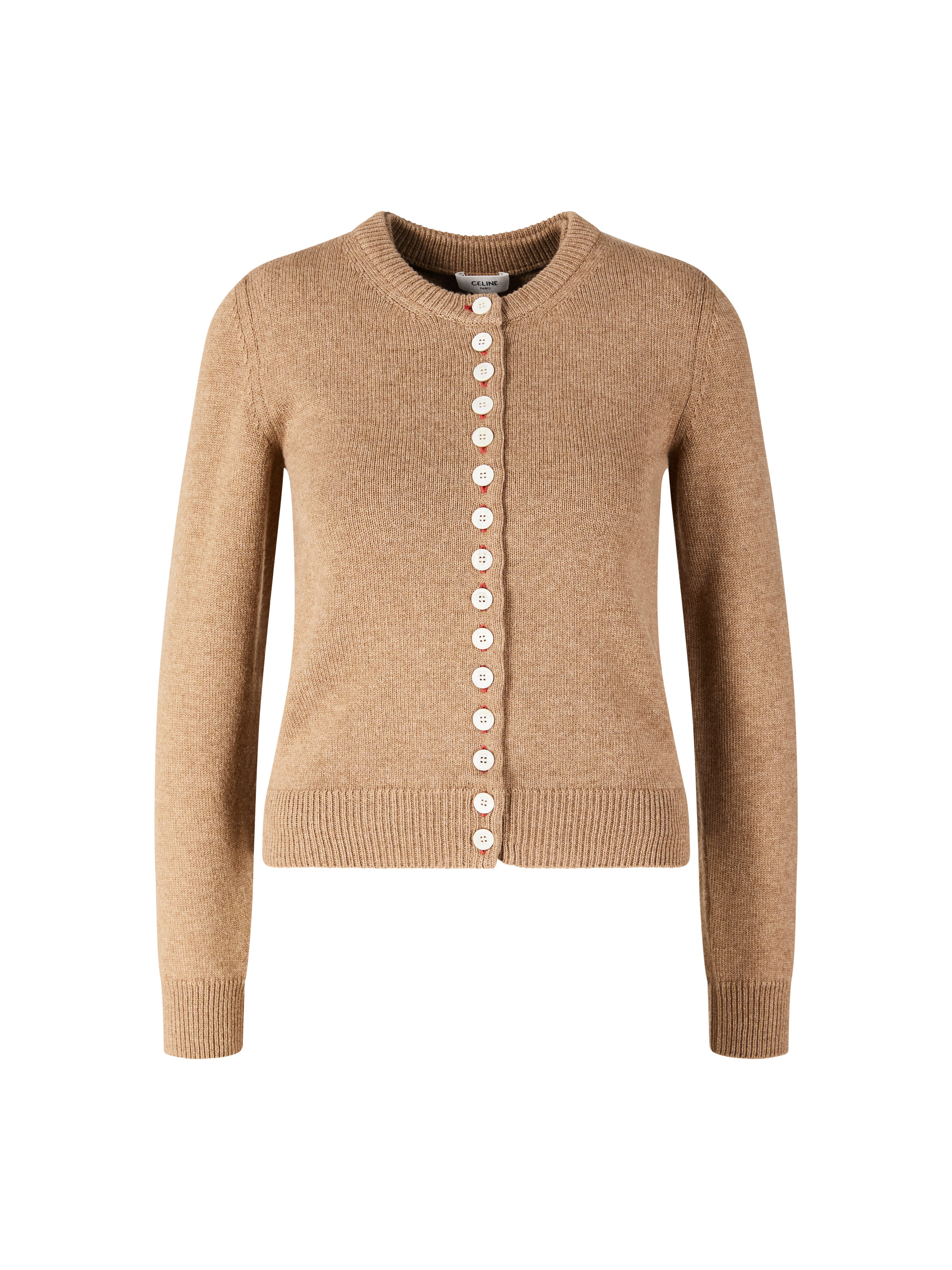 Twin-Set aus Cashmere Braun